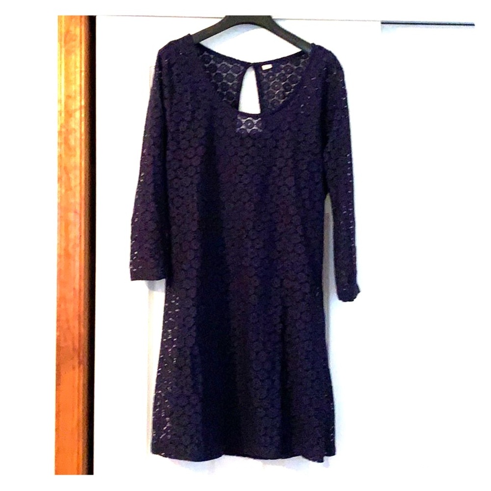 Quiksilver Navy Lace Dress